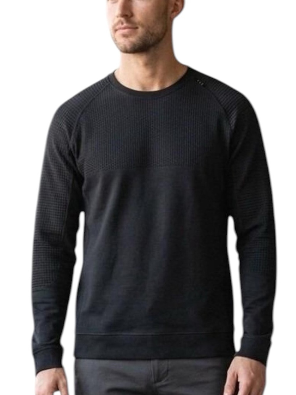 Lululemon Men’s Engineered Warmth Long Sleeve Crew Black Medium